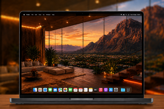 Mountain Serenity – Premium MacBook Wallpaper