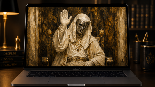 King Baldwin IV – Luxury Oil Painting Wallpaper