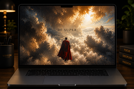 Be Super – Luxury Oil Painting Wallpaper