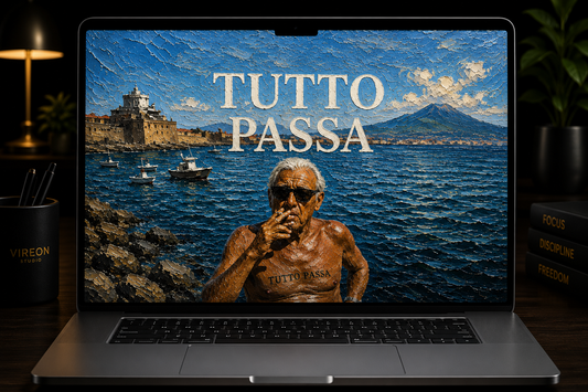 Tutto Passa – Luxury Oil Painting Wallpaper